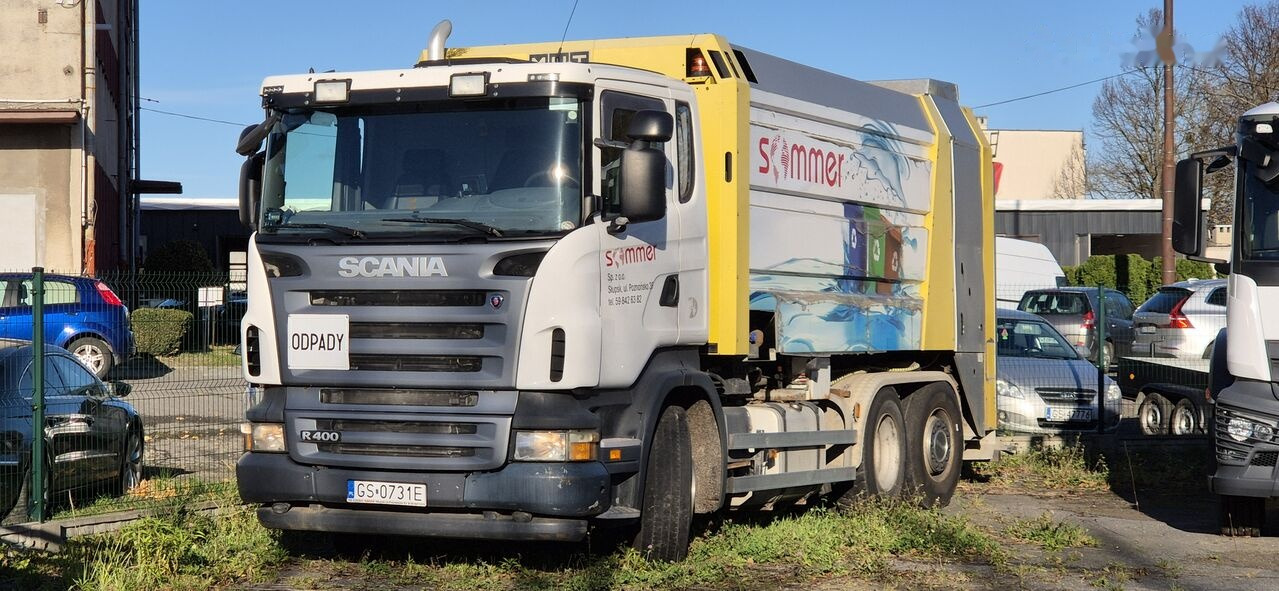 Scania R-400 - Benne à ordures ménagères: photos 1 Scania R-400 - Benne à ordures ménagères: photos 1