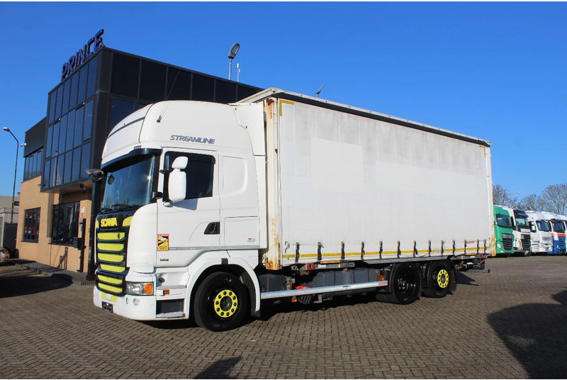 Scania R410 * RETARDER * 6X2 * FULL AIR * - Camion à rideaux coulissants: photos 2 Scania R410 * RETARDER * 6X2 * FULL AIR * - Camion à rideaux coulissants: photos 2