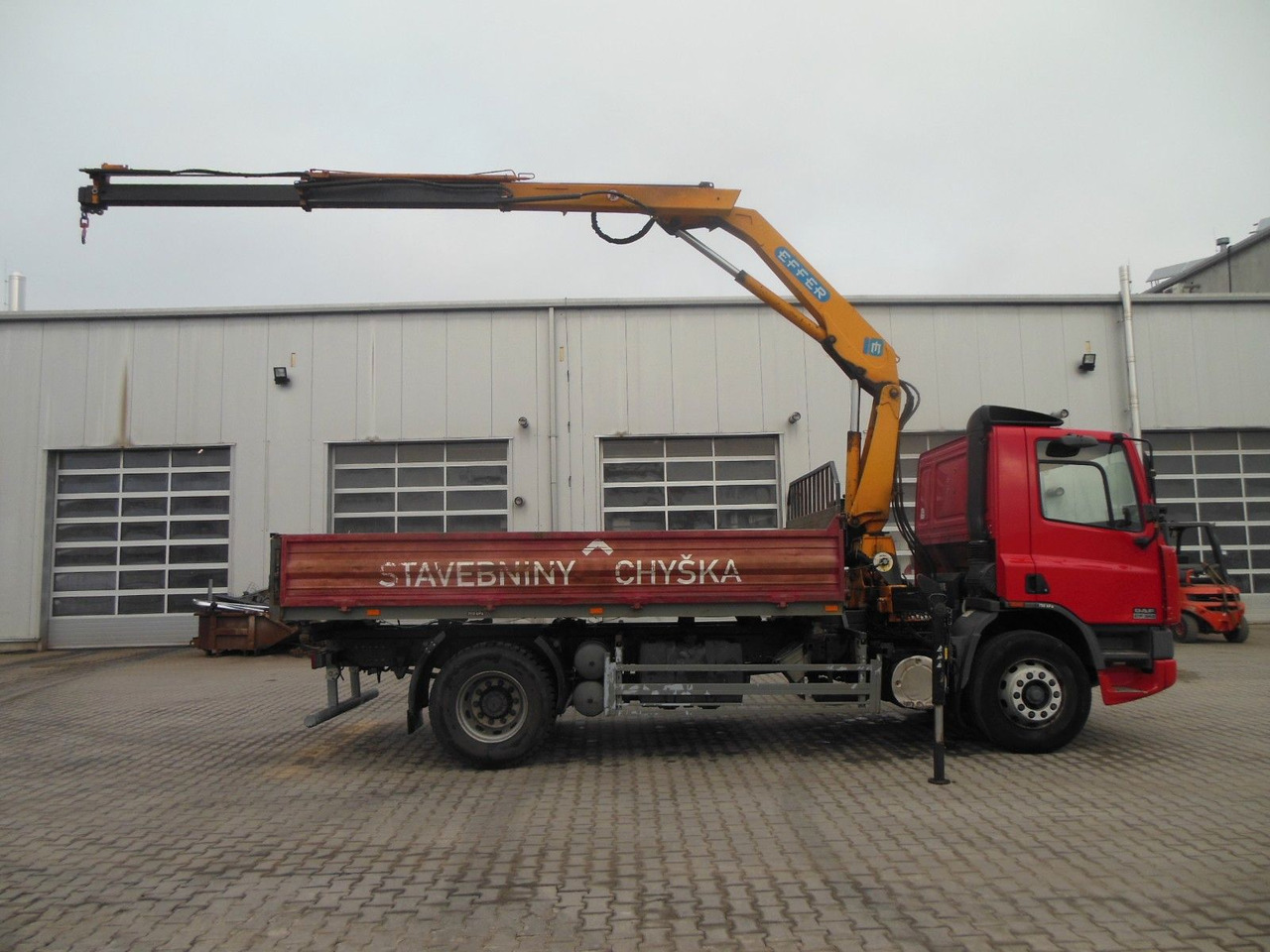 DAF CF 65.240,KRAN EFFER 110/2S,MANUELL,BLATT,1 HAND — crédit-bail DAF CF 65.240,KRAN EFFER 110/2S,MANUELL,BLATT,1 HAND: photos 19