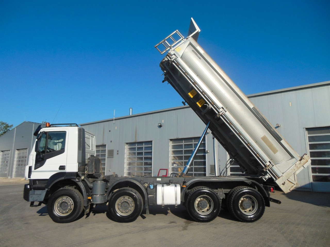 Camion benne Iveco STRALIS X-WAY 480, 8X4, BORDMATIC, AHK, TOP!!!: photos 17