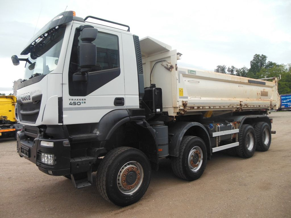 Iveco TRAKKER AD410T45W, 8X8, BORDMATIC, AHK - Camion benne: photos 1 Iveco TRAKKER AD410T45W, 8X8, BORDMATIC, AHK - Camion benne: photos 1