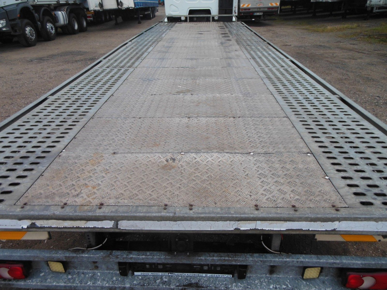 Camion plateau Renault Midlum 280.12 DXI, Plattform 8,5 m, Euro 5: photos 11