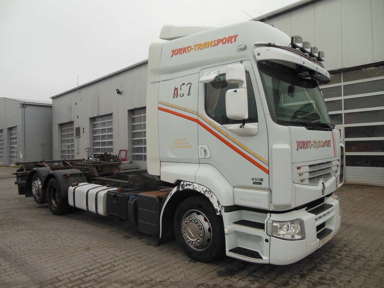 Renault PREMIUM DXI 450.25, 6X2, BDF, MANUELL!!! - Camion porte-conteneur/ Caisse mobile: photos 2 Renault PREMIUM DXI 450.25, 6X2, BDF, MANUELL!!! - Camion porte-conteneur/ Caisse mobile: photos 2