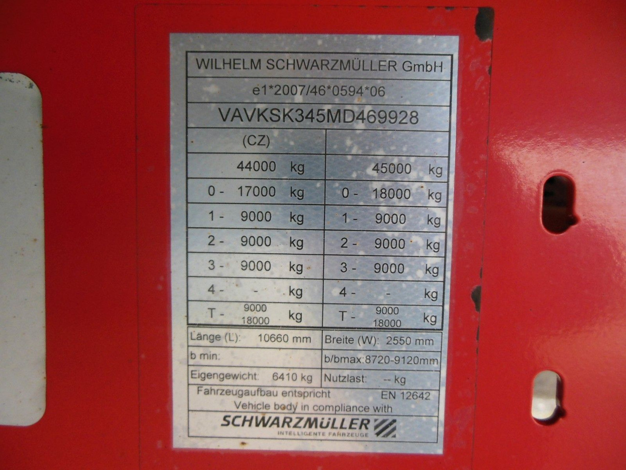 Semi-remorque benne Schwarzmüller KIS 3/E, SAF, 49M3, ACHSEN 9 TONE, TOP: photos 23 Semi-remorque benne Schwarzmüller KIS 3/E, SAF, 49M3, ACHSEN 9 TONE, TOP: photos 23