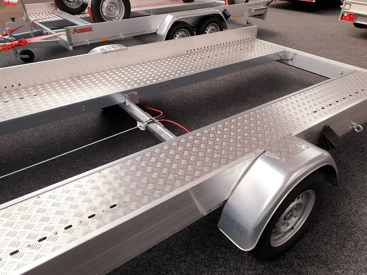 Anssems AMT ECO 1300 light 340x180x18cm (L) 1300kg - Remorque porte-voitures: photos 4 Anssems AMT ECO 1300 light 340x180x18cm (L) 1300kg - Remorque porte-voitures: photos 4