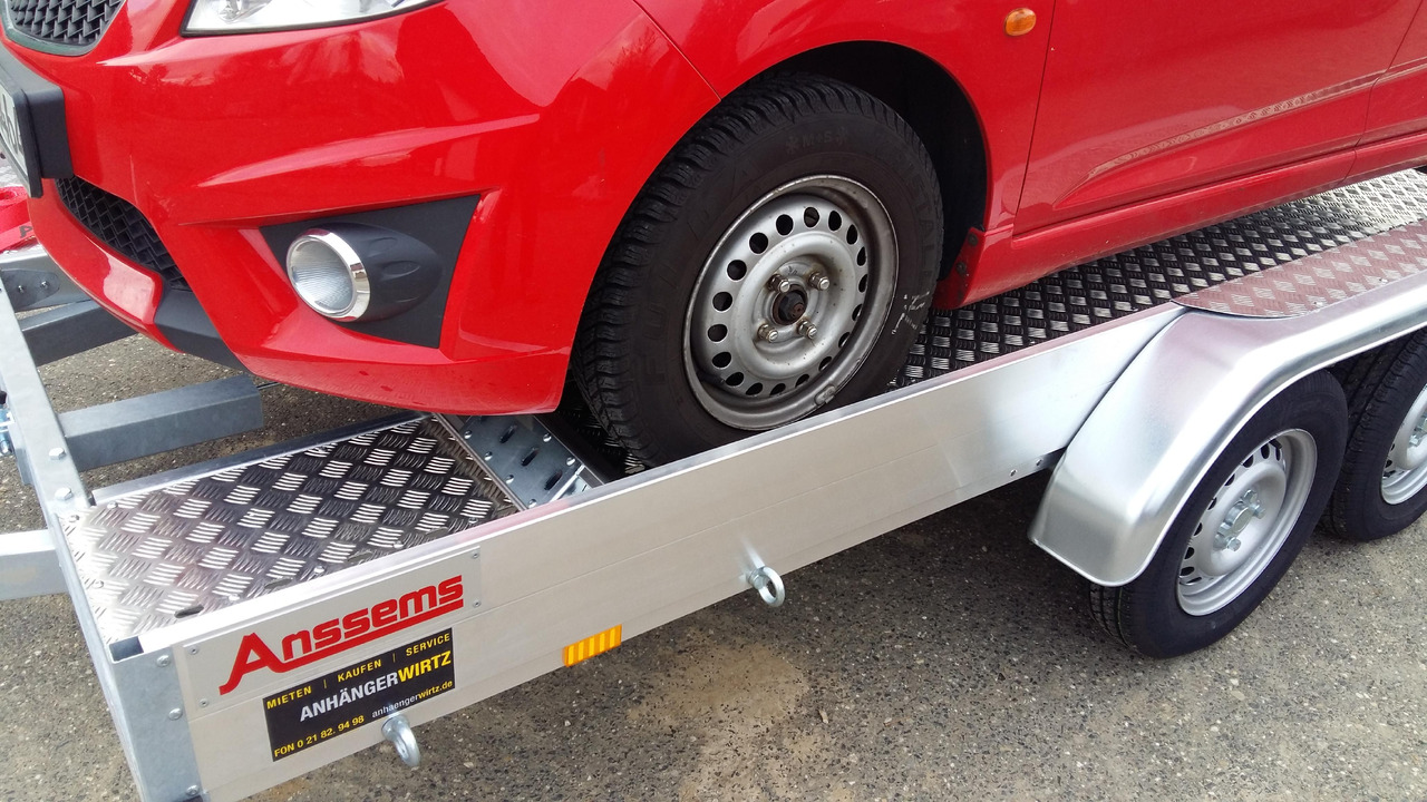 Anssems AMT ECO 1500 light 400x188x18cm (XL) Alurampen 1500kg Wohnmobilanhänger Januar Aktion - Remorque porte-voitures: photos 3 Anssems AMT ECO 1500 light 400x188x18cm (XL) Alurampen 1500kg Wohnmobilanhänger Januar Aktion - Remorque porte-voitures: photos 3