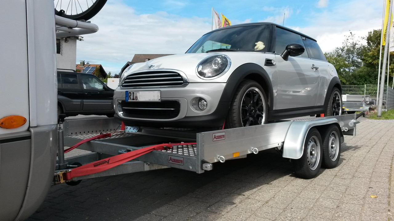 Anssems AMT ECO 2000 light 400x188x18cm (XL) Alurampen 2000kg Wohnmobilanhänger Januar Aktion - Remorque porte-voitures: photos 1 Anssems AMT ECO 2000 light 400x188x18cm (XL) Alurampen 2000kg Wohnmobilanhänger Januar Aktion - Remorque porte-voitures: photos 1