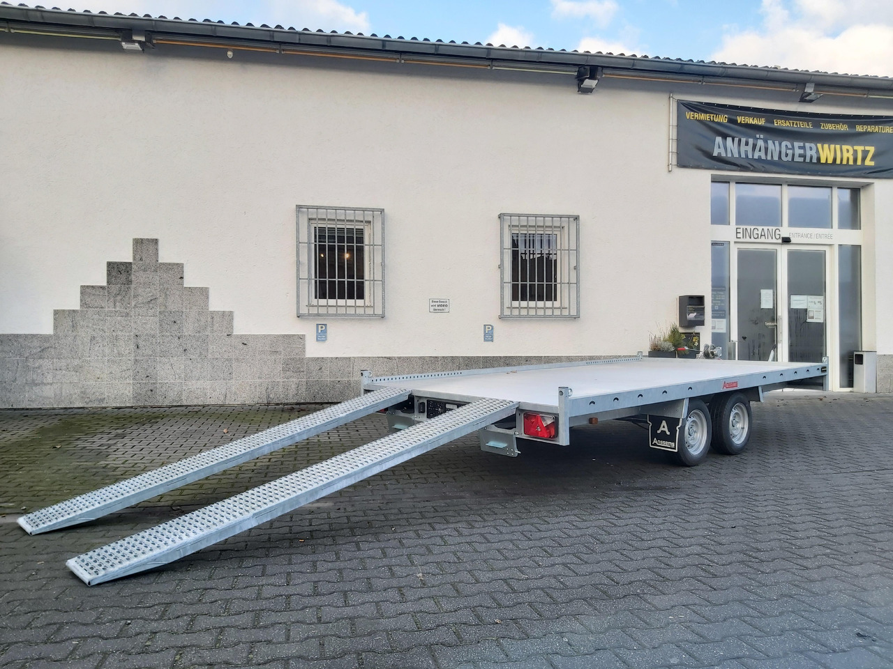 Anssems MSX 3000 Multitransporter 405x200cm Aluboden 3000kg Aktion bei Onlinekauf - Remorque plateau: photos 1 Anssems MSX 3000 Multitransporter 405x200cm Aluboden 3000kg Aktion bei Onlinekauf - Remorque plateau: photos 1