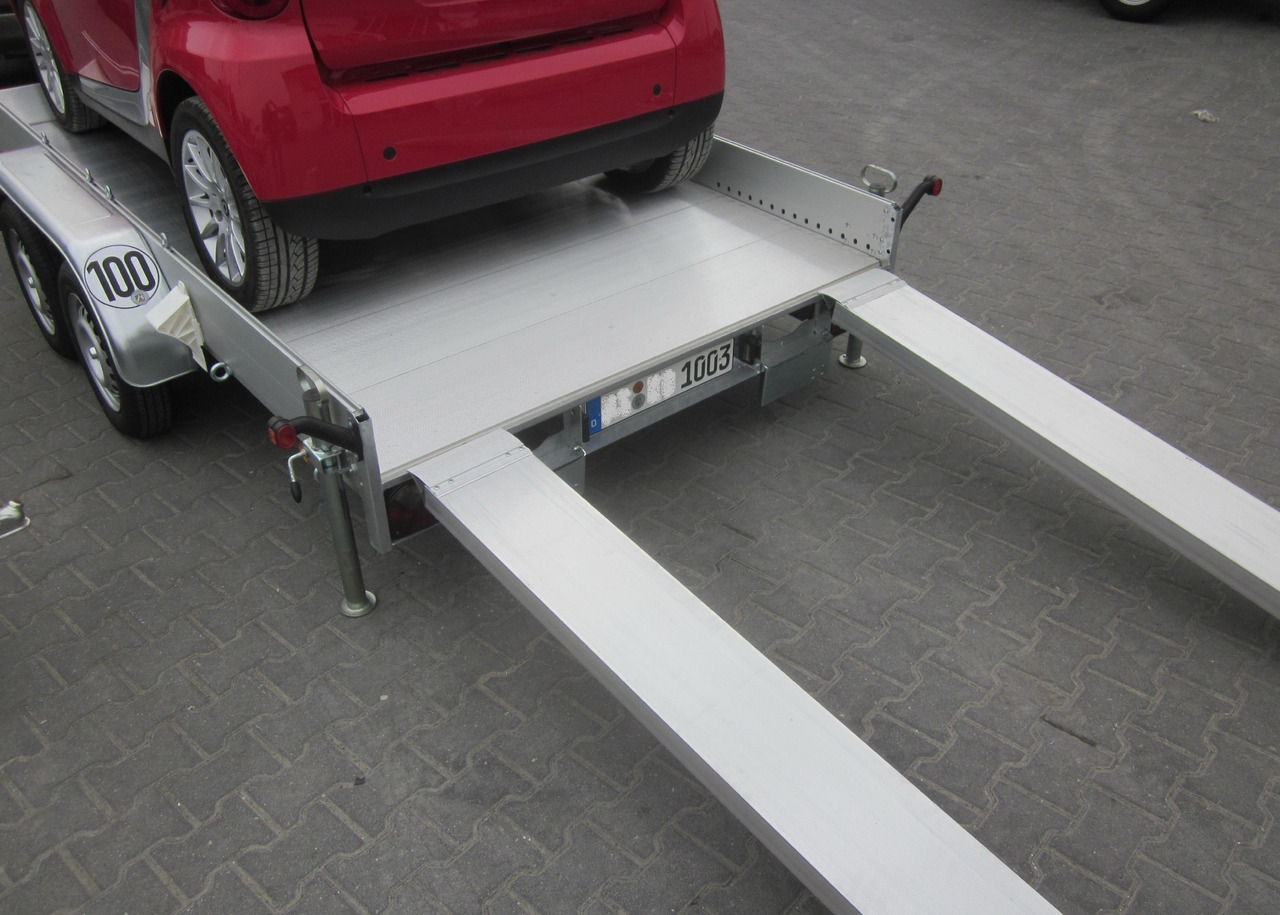 Anssems Transporter AMT 1500 340x170x18cm Aluboden Alurampen 1500kg - Remorque plateau: photos 5 Anssems Transporter AMT 1500 340x170x18cm Aluboden Alurampen 1500kg - Remorque plateau: photos 5