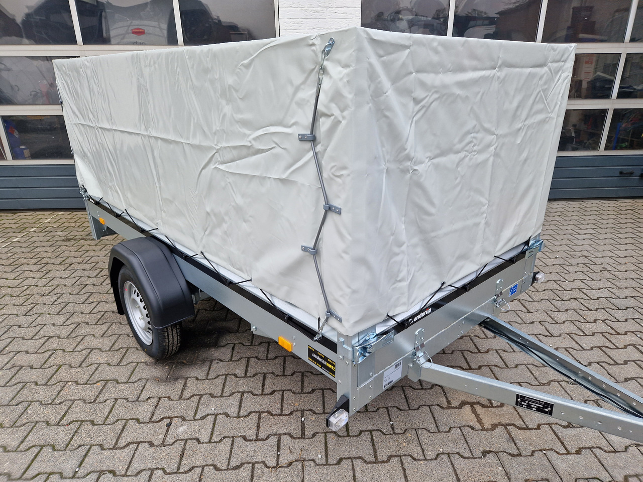 Remorque voiture Brenderup 2270S UB 750 270x128x100cm Hochplane (S) 750kg: photos 9