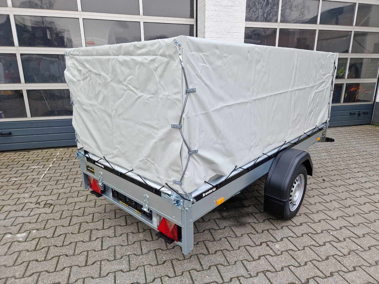 Remorque voiture Brenderup 2270S UB 750 270x128x100cm Hochplane (S) 750kg: photos 8