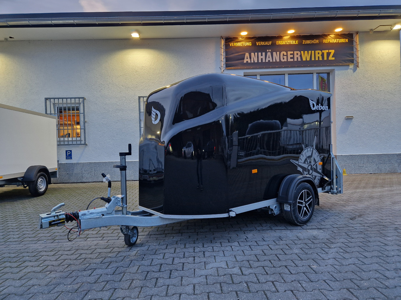 Remorque voiture Debon Cargo 1300 300x152x168cm black Seitentür Alufelgen blackbeauty Pullman 1300kg 100km/H: photos 14