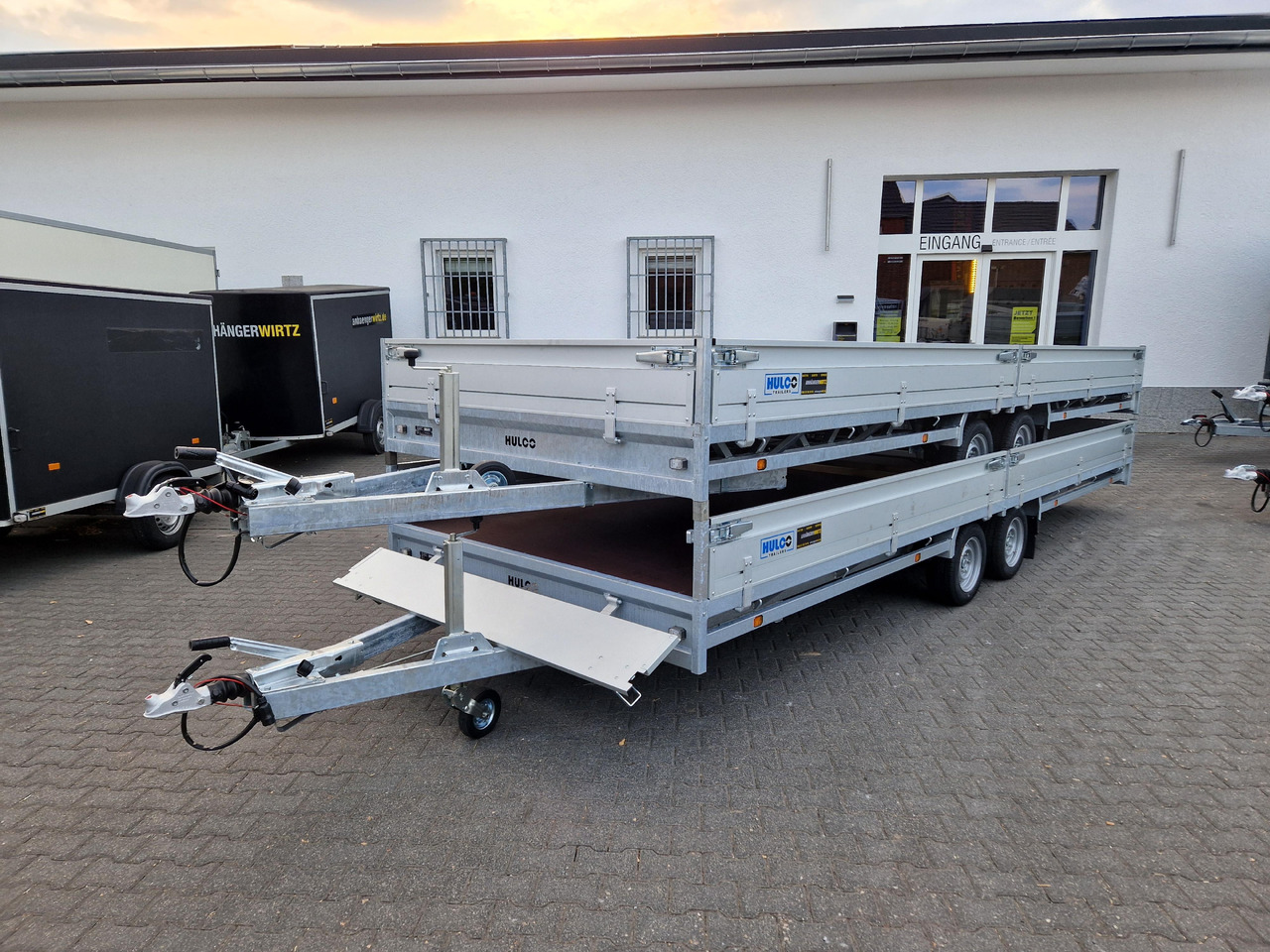 MEDAX - 2 3000 611x203x30cm 12" niedrig Fahrgestell (XXXL) 3000kg - Remorque plateau: photos 2 MEDAX - 2 3000 611x203x30cm 12" niedrig Fahrgestell (XXXL) 3000kg - Remorque plateau: photos 2