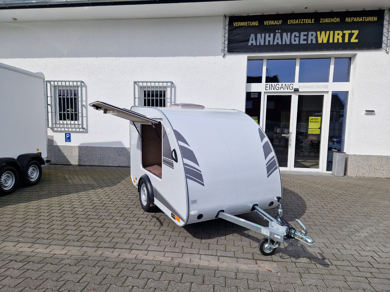 Mini Camper Mini Tommy TMC25 Basic 252x140x121cm 100 km/H 750kg ungebremst Januar AKTION - Caravane: photos 1 Mini Camper Mini Tommy TMC25 Basic 252x140x121cm 100 km/H 750kg ungebremst Januar AKTION - Caravane: photos 1