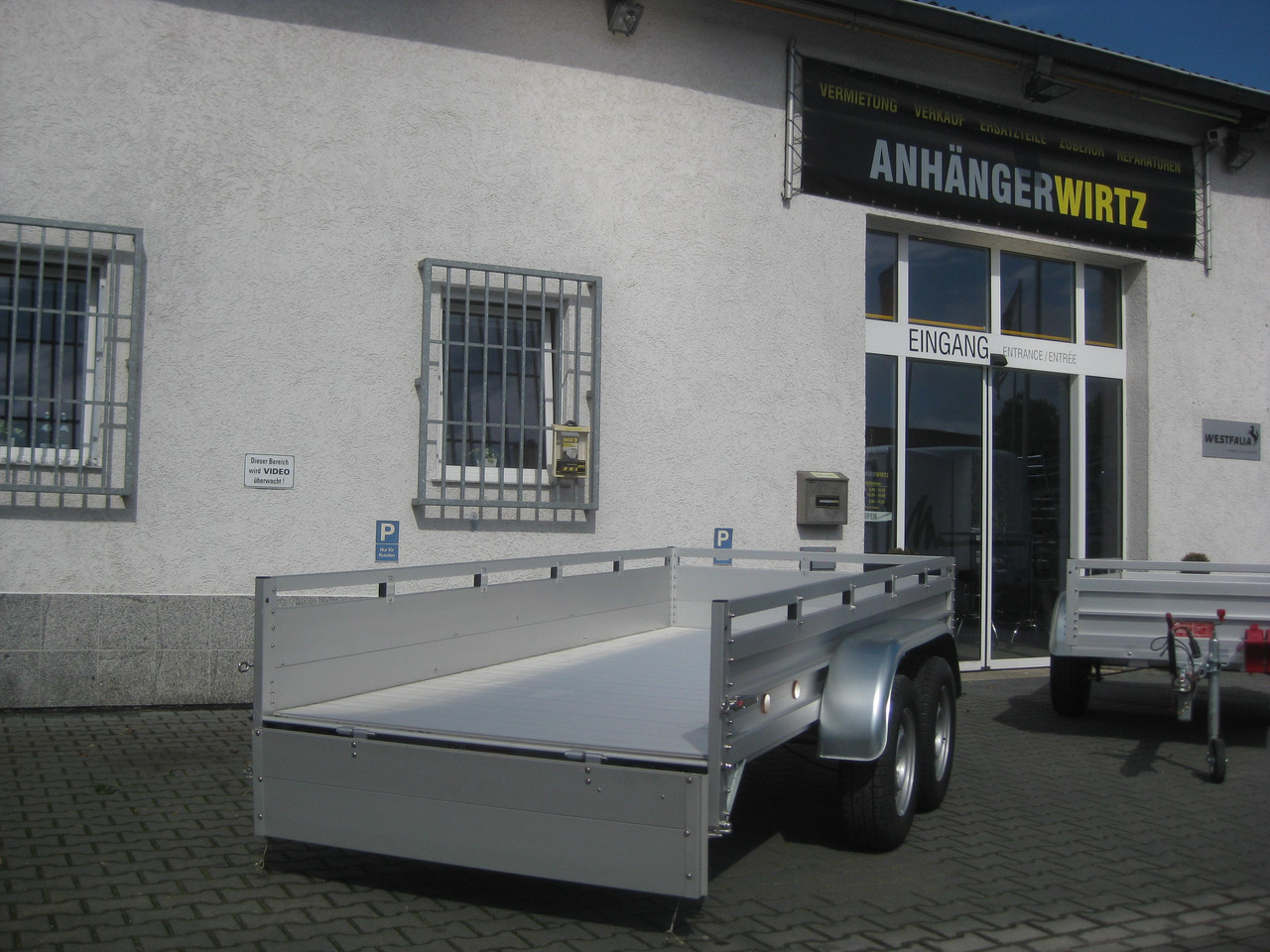 Remorque voiture PKW Anhänger Koch Aluline+ 350x150x44cm ALUBODEN (L) 2600kg: photos 6