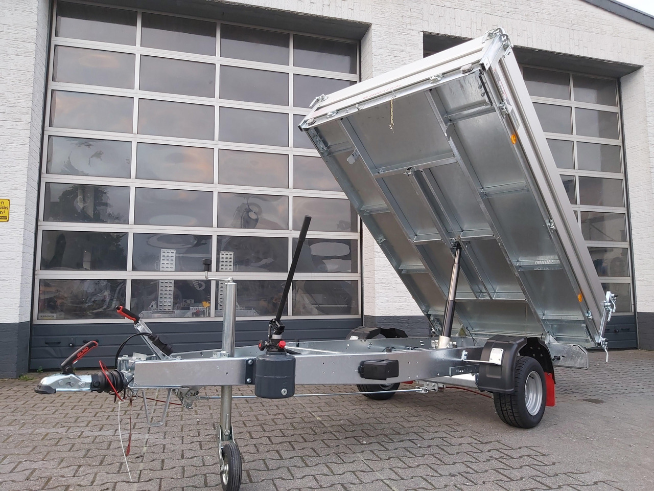 Pongratz Kipper RK 2600/15 G-AL 260x151x36cm Stahlboden Pendelklappe 10" 1500kg Aktion - Remorque benne: photos 2 Pongratz Kipper RK 2600/15 G-AL 260x151x36cm Stahlboden Pendelklappe 10" 1500kg Aktion - Remorque benne: photos 2