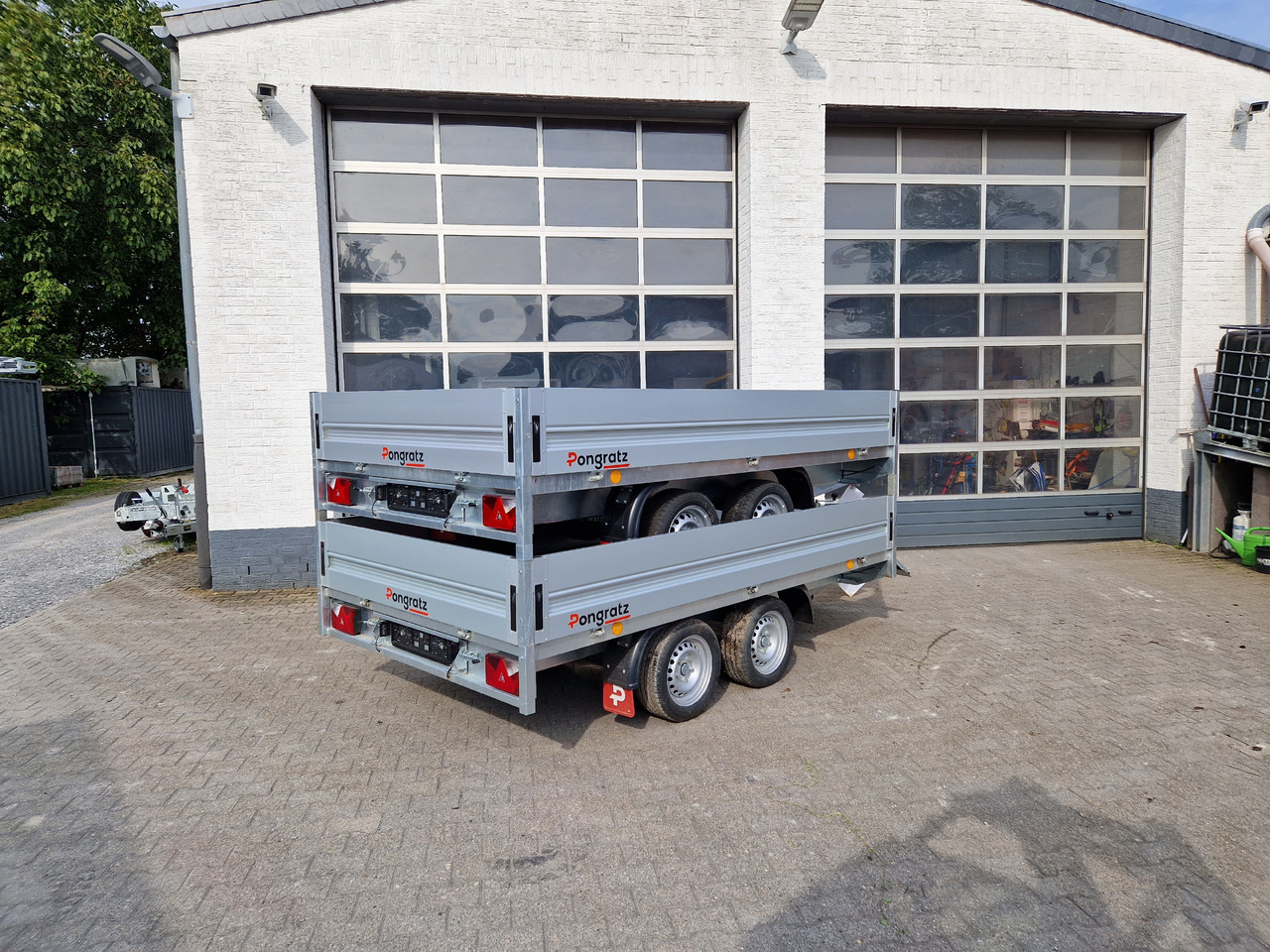 Pongratz Pritschenhochlader PHL 3100/17 T-AL-S 310x170x36cm 13" (M) 2000kg - Remorque plateau: photos 4 Pongratz Pritschenhochlader PHL 3100/17 T-AL-S 310x170x36cm 13" (M) 2000kg - Remorque plateau: photos 4