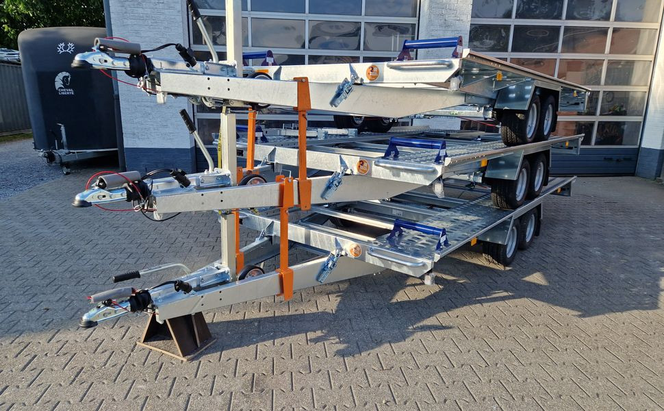 Saris Cartrailer AT 471 202 3000 2 K Fahrschienen ankippbar easyload 10" 3000kg - Remorque porte-voitures: photos 1 Saris Cartrailer AT 471 202 3000 2 K Fahrschienen ankippbar easyload 10" 3000kg - Remorque porte-voitures: photos 1