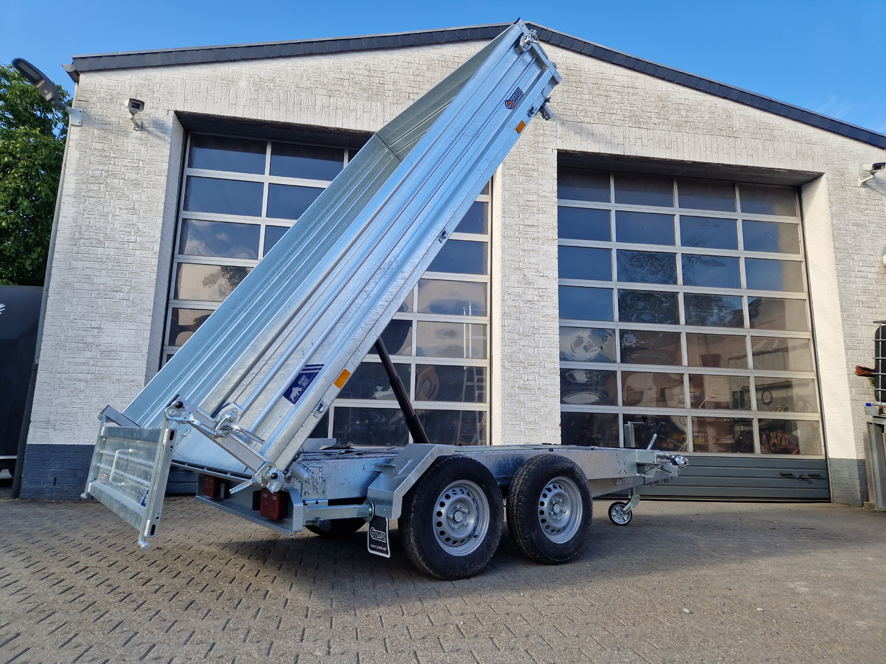 Saris Kipper 3 SKS 310 176 40cm Stahlwände HD elektro Notpumpe Alurampen Stützen 3000kg 100km/H - Remorque benne: photos 4 Saris Kipper 3 SKS 310 176 40cm Stahlwände HD elektro Notpumpe Alurampen Stützen 3000kg 100km/H - Remorque benne: photos 4