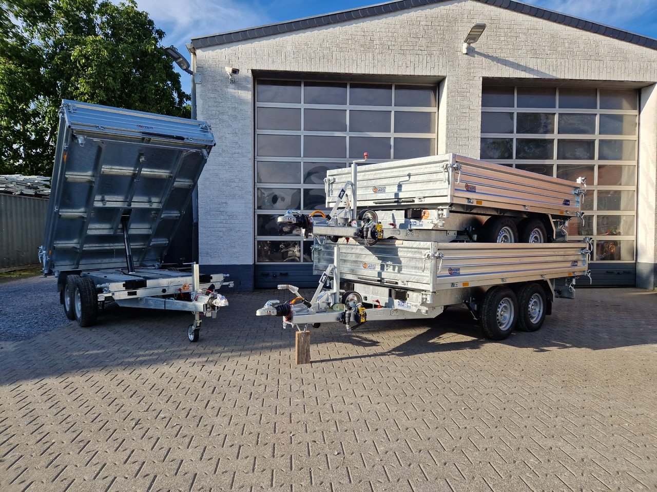 Saris Kipper 3 SKS 310 176 40cm Stahlwände HD elektro Notpumpe Alurampen Stützen 3500kg 100km/H - Remorque benne: photos 2 Saris Kipper 3 SKS 310 176 40cm Stahlwände HD elektro Notpumpe Alurampen Stützen 3500kg 100km/H - Remorque benne: photos 2