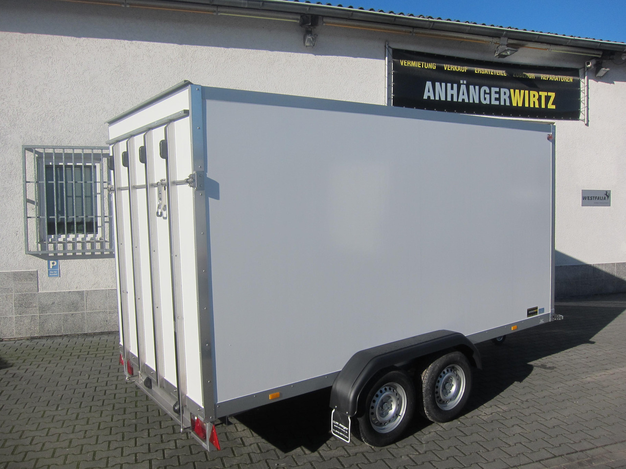 WM Meyer Koffer AZ 2740/185 S35 + Heckrampe 401x185x205cm (XL) 2700kg Januar Aktion Modell 2024 - Remorque fourgon: photos 5 WM Meyer Koffer AZ 2740/185 S35 + Heckrampe 401x185x205cm (XL) 2700kg Januar Aktion Modell 2024 - Remorque fourgon: photos 5