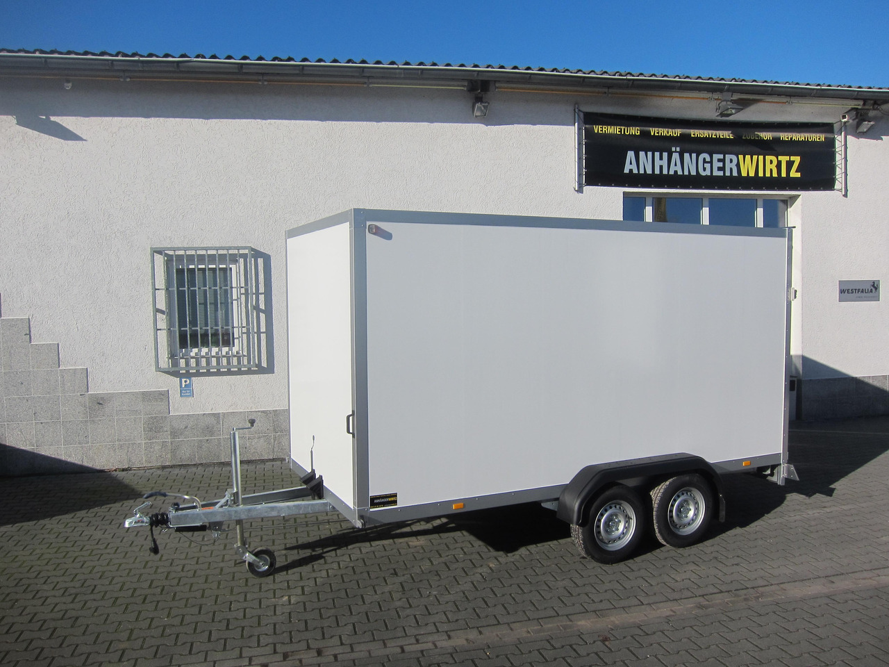 WM Meyer Koffer AZ 2740/185 S35 + Heckrampe 401x185x205cm (XL) 2700kg Januar Aktion Modell 2024 - Remorque fourgon: photos 2 WM Meyer Koffer AZ 2740/185 S35 + Heckrampe 401x185x205cm (XL) 2700kg Januar Aktion Modell 2024 - Remorque fourgon: photos 2