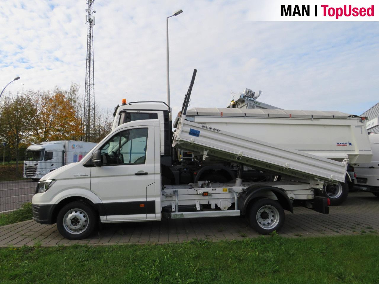MAN TGE 6.160 4X2 L3 SB EK Kipper RWD MAN TGE 6.160 4X2 L3 SB EK Meiller-Kipper RWD - Utilitaire benne: photos 3 MAN TGE 6.160 4X2 L3 SB EK Kipper RWD MAN TGE 6.160 4X2 L3 SB EK Meiller-Kipper RWD - Utilitaire benne: photos 3