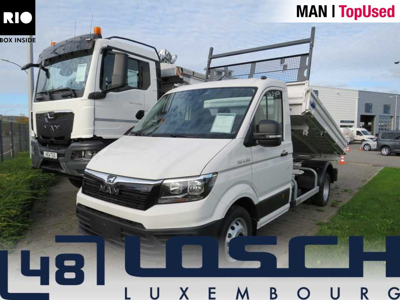MAN TGE 6.160 4X2 L3 SB EK Kipper RWD MAN TGE 6.160 4X2 L3 SB EK Meiller-Kipper RWD - Utilitaire benne: photos 1 MAN TGE 6.160 4X2 L3 SB EK Kipper RWD MAN TGE 6.160 4X2 L3 SB EK Meiller-Kipper RWD - Utilitaire benne: photos 1