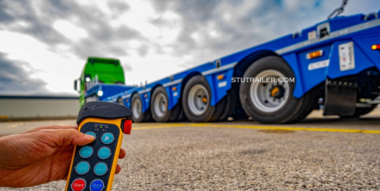 STU 5 Axle Hydraulic Steering Lowbed - Semi-remorque surbaissé: photos 1 STU 5 Axle Hydraulic Steering Lowbed - Semi-remorque surbaissé: photos 1