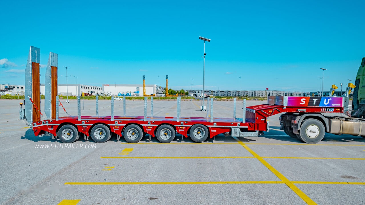 STU 5 Axle Lowbed / Extendable - Semi-remorque surbaissé: photos 2 STU 5 Axle Lowbed / Extendable - Semi-remorque surbaissé: photos 2