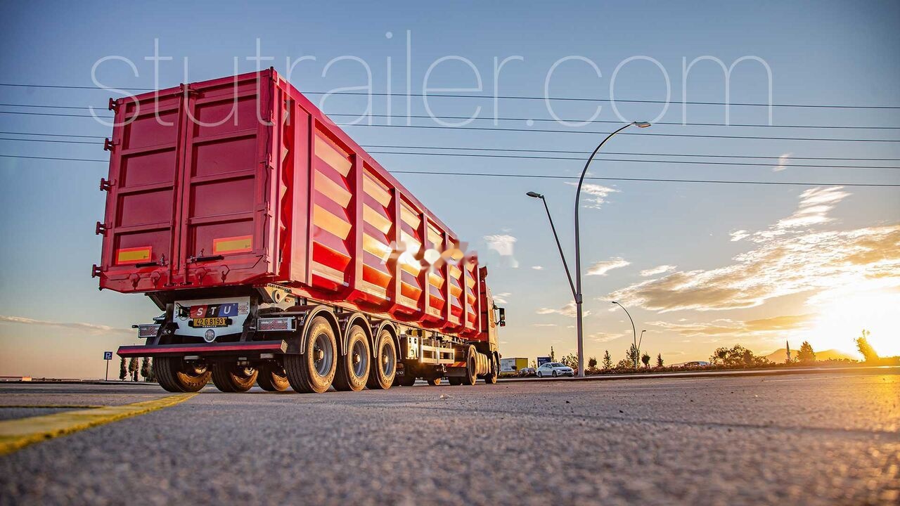 Semi-remorque benne neuf STU 71m3 TIPPER TRAILER - FOR METAL SCRAP: photos 13