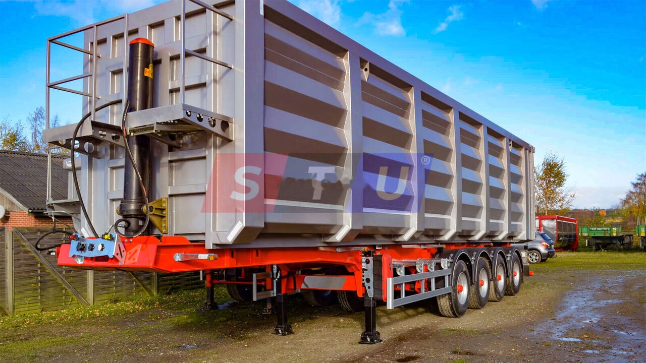 Semi-remorque benne neuf STU 71m3 TIPPER TRAILER - FOR METAL SCRAP: photos 25