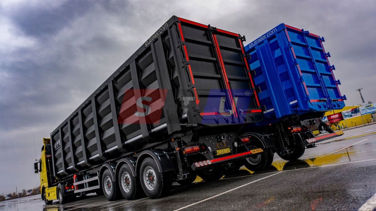 STU SCRAP TIPPER TRAILER / FROM 55 TO 81 M3 - Semi-remorque benne: photos 3 STU SCRAP TIPPER TRAILER / FROM 55 TO 81 M3 - Semi-remorque benne: photos 3