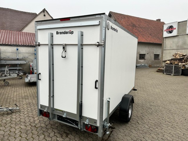 Brenderup Cargo Dynamic CD300BR1300 Rampe Kofferanhänger 1,3 to. 300x155x185cm - Remorque fourgon: photos 3 Brenderup Cargo Dynamic CD300BR1300 Rampe Kofferanhänger 1,3 to. 300x155x185cm - Remorque fourgon: photos 3