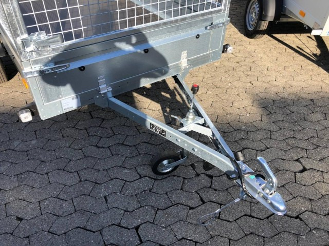 Brenderup Tieflader 2270SUB750 Stahl, 0,75 to. 2700x1300x270mm mit Laubgitter 80 cm - Remorque voiture: photos 2 Brenderup Tieflader 2270SUB750 Stahl, 0,75 to. 2700x1300x270mm mit Laubgitter 80 cm - Remorque voiture: photos 2
