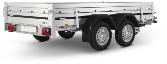 Brenderup Tieflader 2300S Stahl, 2,0 to. 3010x1530x400mm - Remorque voiture: photos 4 Brenderup Tieflader 2300S Stahl, 2,0 to. 3010x1530x400mm - Remorque voiture: photos 4