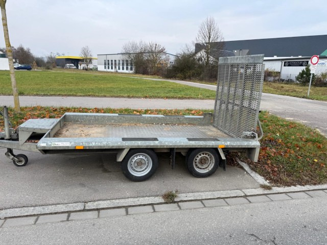 Hapert Indigo LF Baumaschinenanhänger 3,0 to. 3000 x 1500 x 300 mm - Remorque voiture: photos 3 Hapert Indigo LF Baumaschinenanhänger 3,0 to. 3000 x 1500 x 300 mm - Remorque voiture: photos 3