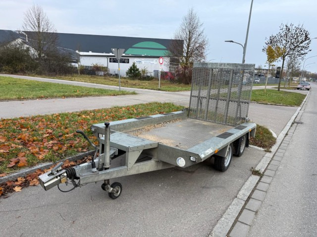 Hapert Indigo LF Baumaschinenanhänger 3,0 to. 3000 x 1500 x 300 mm - Remorque voiture: photos 1 Hapert Indigo LF Baumaschinenanhänger 3,0 to. 3000 x 1500 x 300 mm - Remorque voiture: photos 1