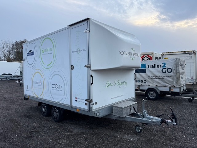 Hapert Kofferanhänger Sapphire H-2, 2,7 to. 4050 x 2200 x 2100 mm, 100 km/h - Remorque fourgon: photos 1 Hapert Kofferanhänger Sapphire H-2, 2,7 to. 4050 x 2200 x 2100 mm, 100 km/h - Remorque fourgon: photos 1