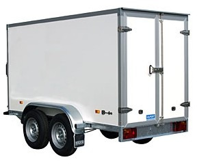 Hapert Sapphire L-2 400x180x180cm, ZG 3,0 to., Koffer Türe - Remorque fourgon: photos 1 Hapert Sapphire L-2 400x180x180cm, ZG 3,0 to., Koffer Türe - Remorque fourgon: photos 1
