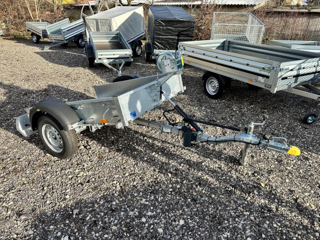 Humbaur HA 751612 750 kg, kippbar 1650 x 1200 x 270 mm - Remorque voiture: photos 1 Humbaur HA 751612 750 kg, kippbar 1650 x 1200 x 270 mm - Remorque voiture: photos 1