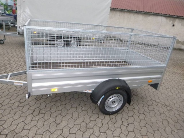 Humbaur HA 752513 mit Laubgitter, 750 kg, 2510 x 1310 x 350 mm - Remorque voiture: photos 2 Humbaur HA 752513 mit Laubgitter, 750 kg, 2510 x 1310 x 350 mm - Remorque voiture: photos 2