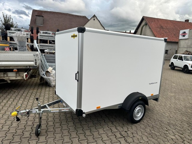 Humbaur Koffer HK 752513-15P, 0,75 t. 2510 x 1310 x 1520 mm, 100 km/h - Remorque fourgon: photos 1 Humbaur Koffer HK 752513-15P, 0,75 t. 2510 x 1310 x 1520 mm, 100 km/h - Remorque fourgon: photos 1