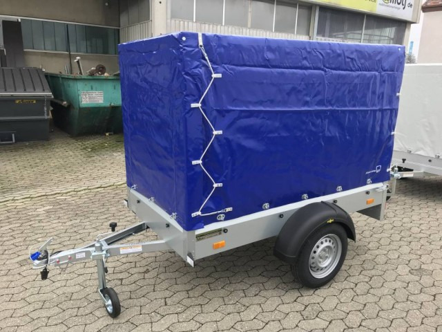 Humbaur Steely mit Hochplane 140 cm, 750 kg 2050x1095x300mm - Remorque voiture: photos 1 Humbaur Steely mit Hochplane 140 cm, 750 kg 2050x1095x300mm - Remorque voiture: photos 1