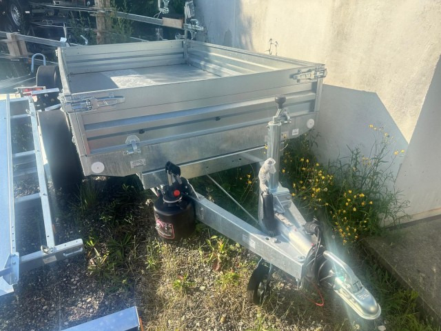 Neptun GN269P, N13-256, Heckkipper 1300 kg 2560 x 1450 x 300 mm - Remorque benne: photos 1 Neptun GN269P, N13-256, Heckkipper 1300 kg 2560 x 1450 x 300 mm - Remorque benne: photos 1