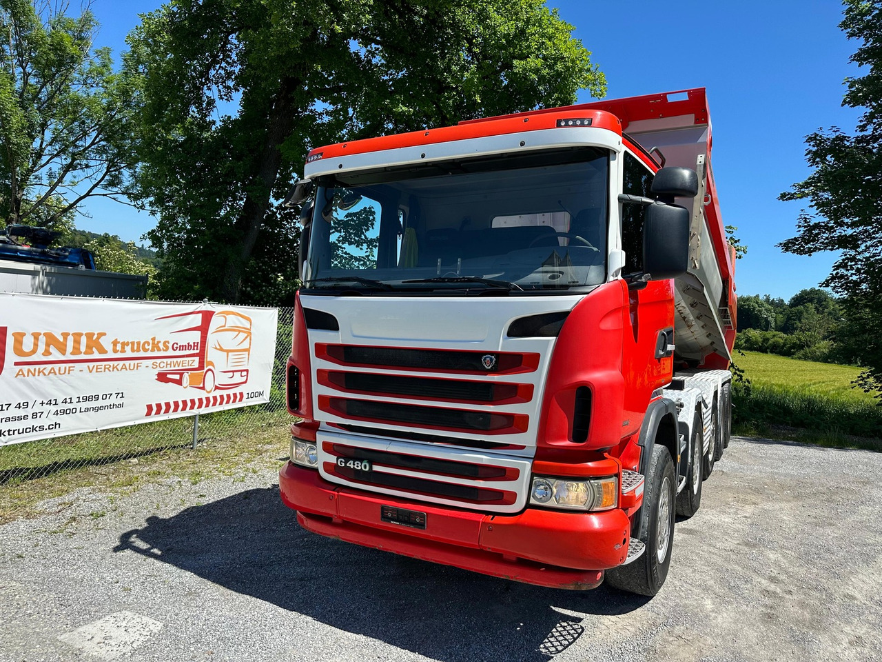 SCANIA G480 10x4 Kipper - Camion benne: photos 1 SCANIA G480 10x4 Kipper - Camion benne: photos 1