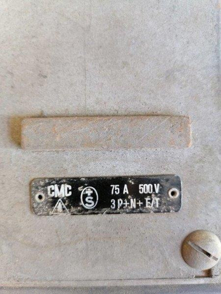 CMC plug connection for Putzmeister PM500 concrete pump - Système électrique pour Camion pompe: photos 2 CMC plug connection for Putzmeister PM500 concrete pump - Système électrique pour Camion pompe: photos 2