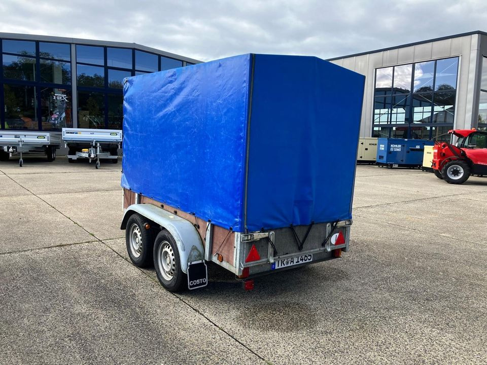 PKW Anhänger Costo mit Plane und Spriegel 2,0t - Remorque rideaux coulissants: photos 3 PKW Anhänger Costo mit Plane und Spriegel 2,0t - Remorque rideaux coulissants: photos 3
