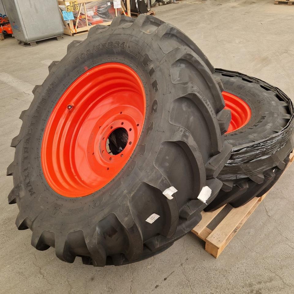 Reifen Räder Firestone 600/65R34 Maxi Traktion65 151D 148E - Pneus et jantes: photos 1 Reifen Räder Firestone 600/65R34 Maxi Traktion65 151D 148E - Pneus et jantes: photos 1