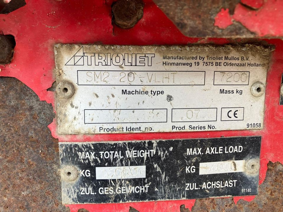 Mélangeuse Trioliet Futtermischwagen Solomix 2 20 VLHT: photos 13 Mélangeuse Trioliet Futtermischwagen Solomix 2 20 VLHT: photos 13